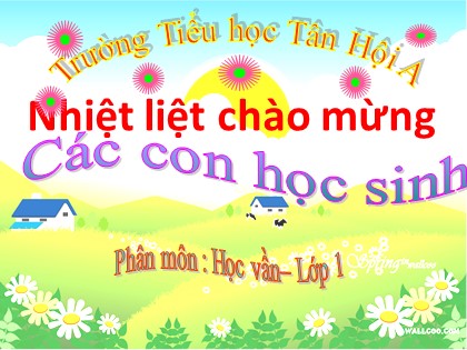 Bài giảng Tiếng Việt Lớp 1 (Sách Cánh diều) - Bài 13: i, ia - Trường TH Tân Hội A