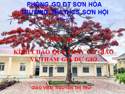 Giáo án Tiếng Việt Lớp 1 - Bài 3: Om ôm ơm - Năm học 2022-2023 - Nguyễn Thị Trừ