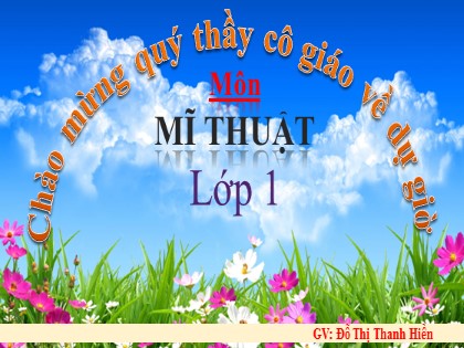 Bài giảng Mĩ thuật 1 (Kết nối tri thức với cuộc sống) - Chủ đề 6: Trái cây 4 mùa