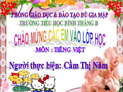 Bài giảng Tiếng Việt 1 (Cánh diều) - Bài 21: R r S s - Cầm Thị Năm