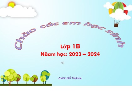 Bài giảng Tiếng Việt 1 (Cánh diều) - Bài 26: Ph ph Qu qu - Năm học 2023-2024 - Đỗ Thị Hoa