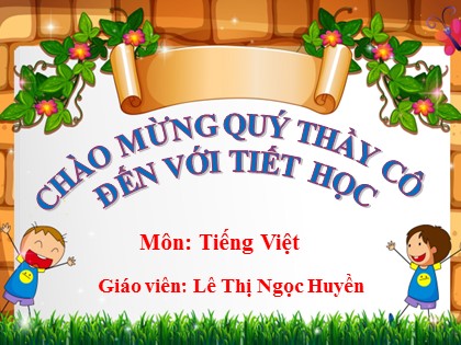 Bài giảng Tiếng Việt 1 (Cánh diều) - Bài 28: Y y - Lê Thị Ngọc Huyền