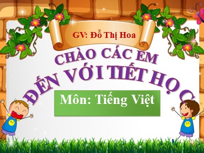 Bài giảng Tiếng Việt 1 (Cánh diều) - Bài 28: Y y - Năm học 2023-2024 - Đỗ Thị Hoa