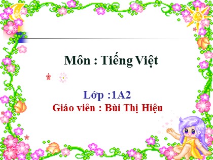 Bài giảng Tiếng Việt 1 (Vì sự bình đẳng và dân chủ trong giáo dục) - Bài 21: ng, ngh - Năm học 2021-2022 - Bùi Thị Hiệu
