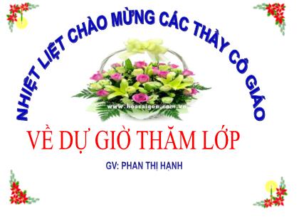 Bài giảng Mĩ thuật 2 (Cánh diều) - Chủ đề 2: Đường đến trường em - Bài 2: Phương tiện giao thông (Tiết 1) - Phan Thị Hạnh