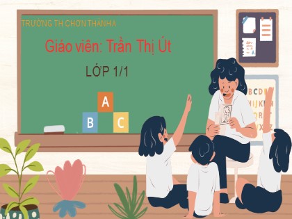 Bài giảng Tiếng Việt 1 (Chân trời sáng tạo) - Chủ đề 11, Bài: en ên in - Trần Thị Út