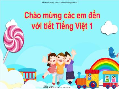 Bài giảng Tiếng Việt Lớp 1 - Bài 8: D d Đ đ - Phan Thị Thanh Huyền