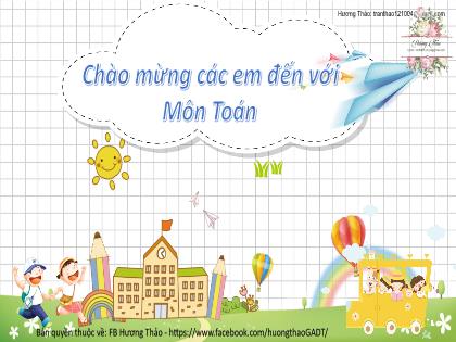 Bài giảng Toán Lớp 1 - Bài 11: Phép trừ trong phạm vi 10 - Trần Thị Thanh Thủy