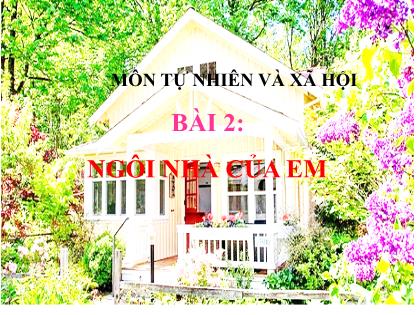 Bài giảng Tự nhiên và Xã hội Lớp 1 - Bài 2: Ngôi nhà của em - Phan Thị Thanh Huyền