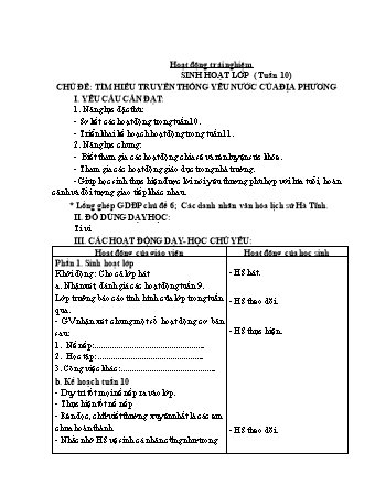 Kế hoạch bài dạy Lớp 1 - Tuần 11 - Năm học 2023-2024 - Trần Thị Thanh Thủy