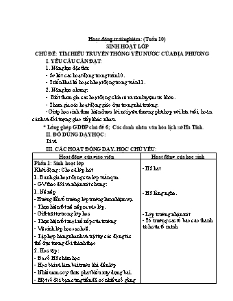 Kế hoạch bài dạy Lớp 1 - Tuần 11 - Năm học 2024-2025 - Phan Thị Thanh Huyền