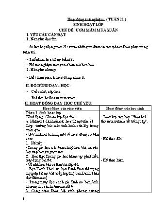 Kế hoạch bài dạy Lớp 1 - Tuần 22 - Năm học 2023-2024 - Phan Thị Thanh Huyền