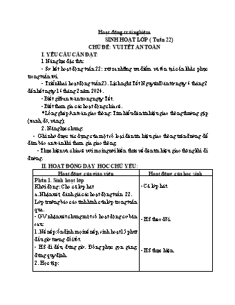 Kế hoạch bài dạy Lớp 1 - Tuần 23 - Năm học 2023-2024 - Phan Thị Thanh Huyền