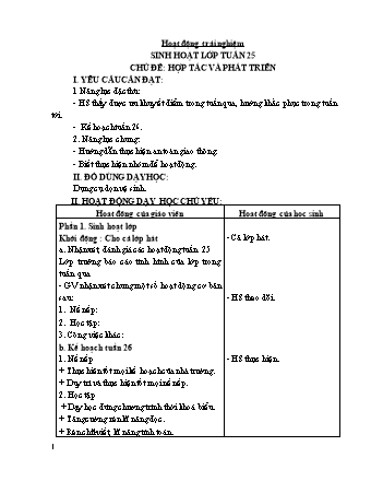 Kế hoạch bài dạy Lớp 1 - Tuần 26 - Năm học 2023-2024 - Trần Thị Thanh Thủy