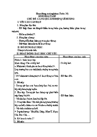 Kế hoạch bài dạy Lớp 1 - Tuần 27 - Năm học 2024-2025 - Trần Thị Thanh Thủy