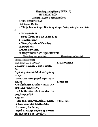 Kế hoạch bài dạy Lớp 1 - Tuần 28 - Năm học 2024-2025 - Trần Thị Thanh Thủy