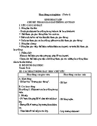 Kế hoạch bài dạy Lớp 1 - Tuần 5 - Năm học 2023-2024 - Phan Thị Thanh Huyền